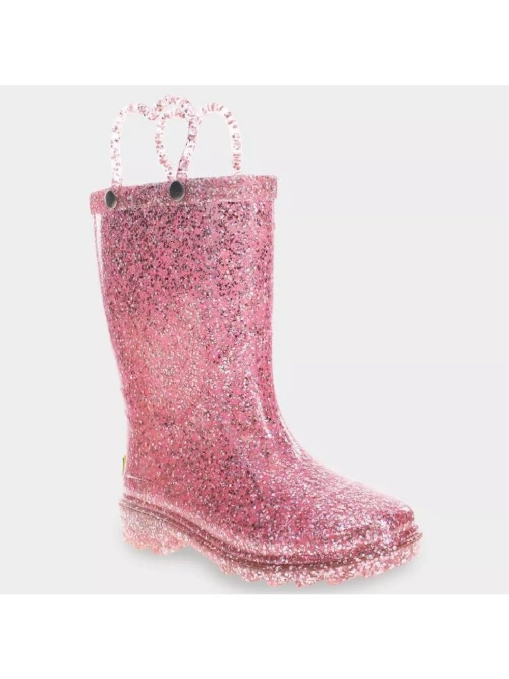 NEW Western Chief Toddler Abby Glitter Rain Boots - Pink